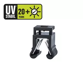 PV-Kantenclips für Kabelbinder