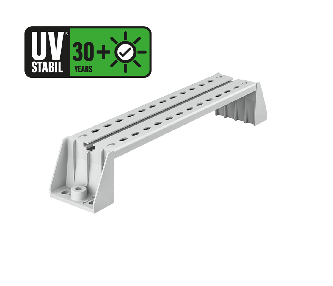 Vertikale Deckenstütze Kabelrinne