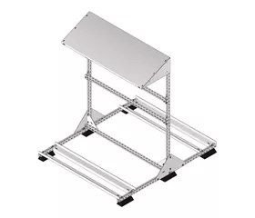 PV Shelter 1500 - Wechselrichter Montagekit mit Schutzdach