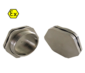 BLISTO EX MS ATEX Blindstopfen – Öl- und säurebeständig, für Ex-Zonen